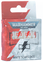 White Scars Dice Set