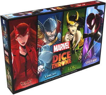 Dice Throne Marvel: Box 2 (Czarna Pantera, Kapitan Marvel, Doktor Strange, Czarna Wdowa)