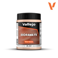 Vallejo: 26.222 - Diorama FX - Water Texture - Brown Water (200 ml)