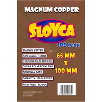 Koszulki Sloyca - Magnum Copper (65x100 mm) 100 szt