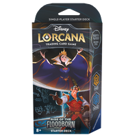 Disney Lorcana Rise of the Floodborn: Amber & Sapphire Starter Deck