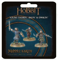 Army of Thror: Young Thorin, Balin and Dwalin