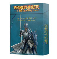 High Elf Realms Reference Card Pack - Warhammer The Old World