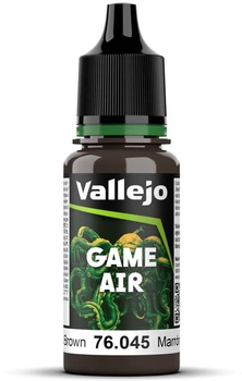 Vallejo: 76.045 - Game Air - Charred Brown (18 ml)