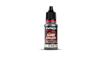 Vallejo: 72.052 - Game Color - Metallic - Silver (18 ml)