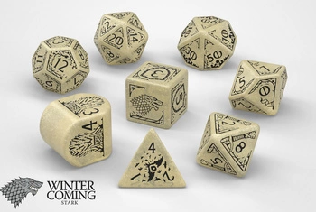 Zestaw Kości Gra o Tron:  Stark