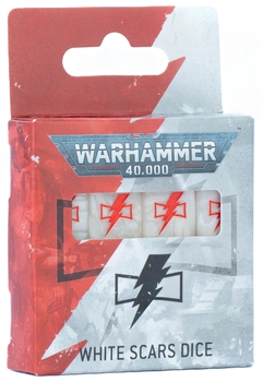 White Scars Dice Set