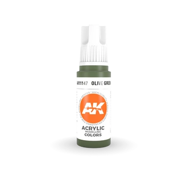 AK 3GEN Acrylics: Olive Green 17ml