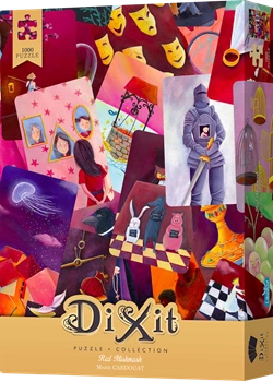 Dixit: Puzzle - Red MishMash (1000 elementów)