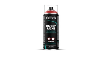 Vallejo: 28.016 - Hobby Paint Spray - Scarlet Red (400 ml)