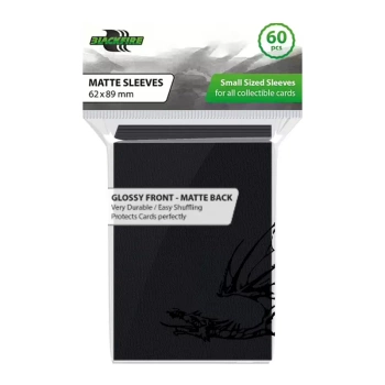 Small Sleeves - Black (60 Sleeves)