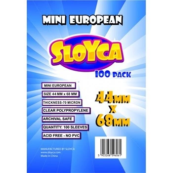 Koszulki Sloyca - Mini European (44x68 mm) 100 szt