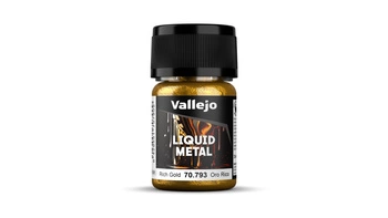 Vallejo: 70.793 - Liquid Metal - Rich Gold (35 ml)