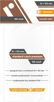 REBEL Standard Czech Premium (61x103 mm) 100 szt