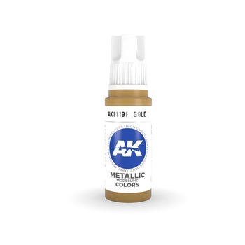 AK 3GEN Acrylics: Gold 17ml