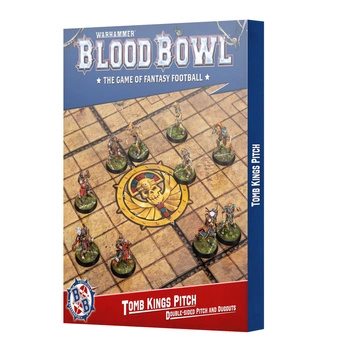 Blood Bowl: Tomb Kings Team Double-sided Pitch and Dugouts
