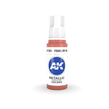 AK 3GEN Acrylics: Foundry Red 17ml