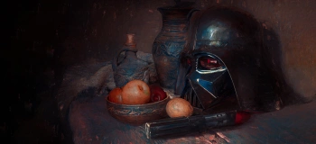 Mata do gier 90x40cm - Darth Vader  - Kraken Wargames