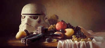 Mata do gier 90x40cm - Stormtrooper - Kraken Wargames