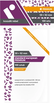 REBEL Standard European Premium (59x92 mm) 100 szt