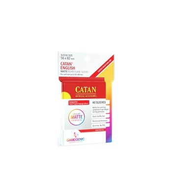 Matte Catan-Sized Sleeves (60 szt)