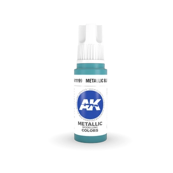 AK 3GEN Acrylics: Metallic Blue 17ml