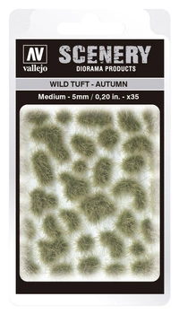 Vallejo: Scenery - Wild Tuft - Autumn (5 mm)x35