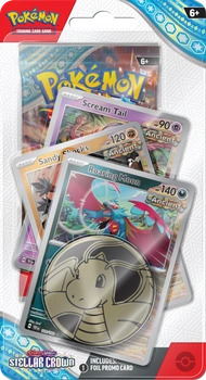 Pokémon TCG: Scarlet & Violet - Stellar Crown - Premium Checklane Blister Roaing Moon