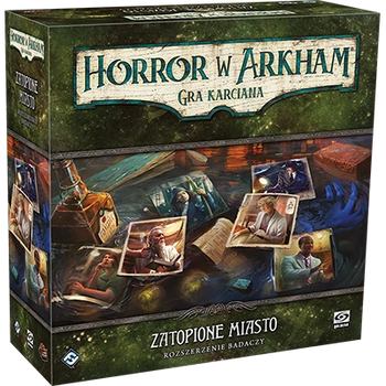 Horror w Arkham: Gra Karciana - Zatopione miasto - Rozszerzenie badaczy