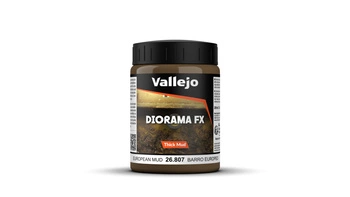 Vallejo: 26.807 - Diorama FX - Thick Mud - European Mud (200 ml)