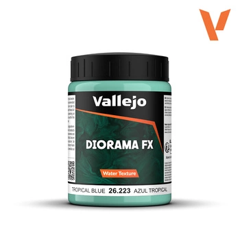 Vallejo: 26.223 - Diorama FX - Water Texture - Tropical Water (200 ml)
