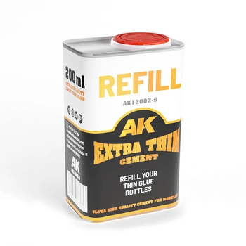 AK Interactive: Refill - Extra Thin Cement (Glue)