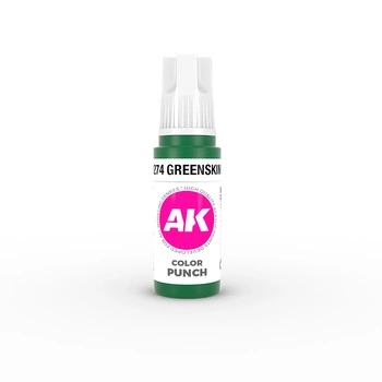 AK 3GEN Acrylics - Color Punch - Greenskin Punch 17 ml