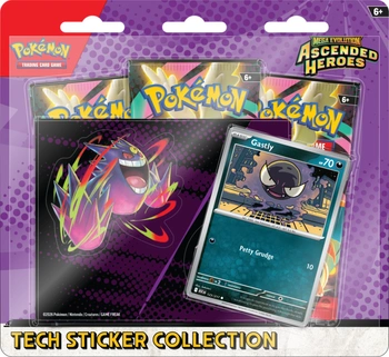 Pokémon TCG: Mega Evolution - Ascended Heroes - Tech Sticker Collection - Gastly/Mega Gengar