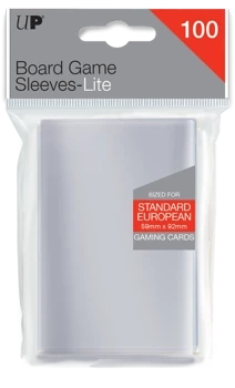 Ultra Pro Lite Standard European Sleeves 59mm x 92mm - 100 sztuk