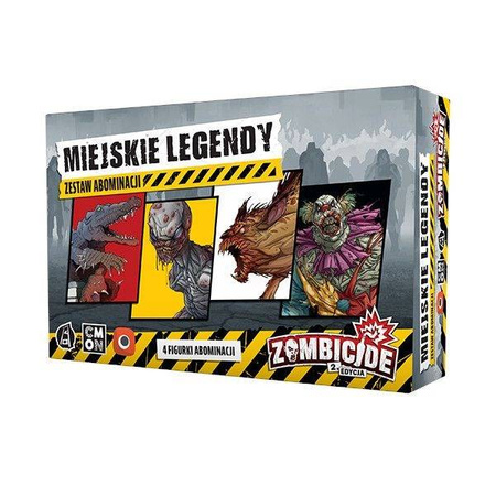 Zombicide 2. edycja: Miejskie legendy - Zestaw Abominacji