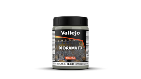 Vallejo: 26.809 - Diorama FX - Thick Mud - Industrial Mud (200 ml)