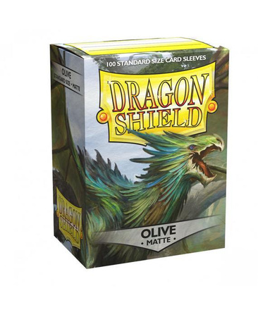 Dragon Shield Matte Olive 100 szt