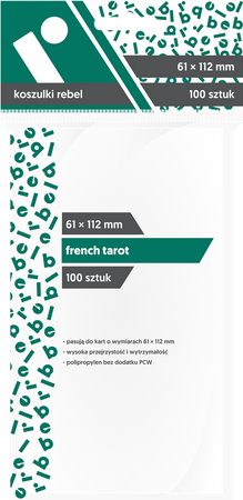 REBEL French Tarot (61x112 mm) 100 szt