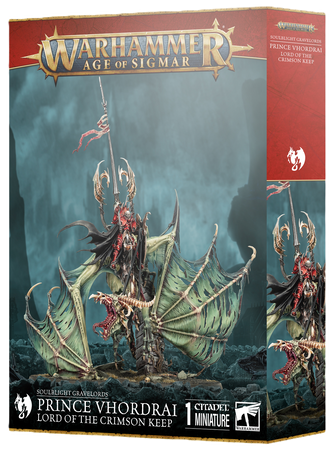 Soulblight Gravelords: Prince Vhordrai, Lord of the Crimson Keep
