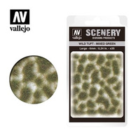 Vallejo: Scenery - Wild Tuft - Mixed Green (6)x35