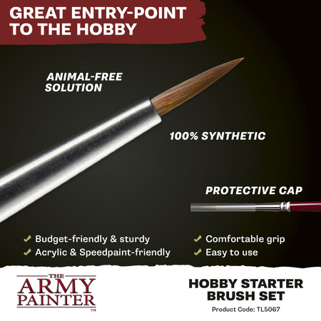 The Army Painter - Hobby Starter Brush Set