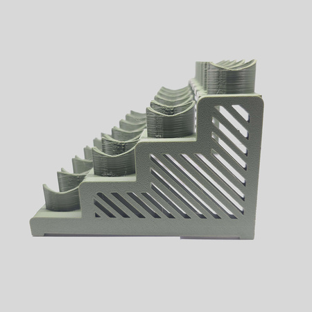 Stojak na farby modelarskie – 20 miejsc – druk 3D (Oliwkowy)