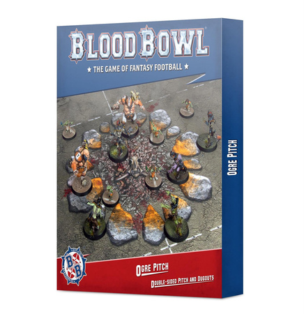 Blood Bowl: Ogre Team Pitch & Dugouts 2021