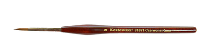 Pędzel Kozłowski Czerwona Kuna 2