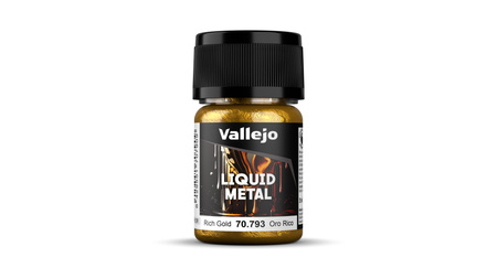 Vallejo: 70.793 - Liquid Metal - Rich Gold (35 ml)