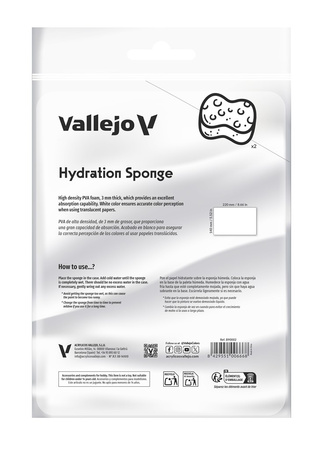 Vallejo: Hydration Sponge