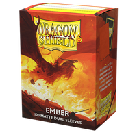 DRAGON SHIELD DUAL MATTE SLEEVES - EMBER 'ALARIC, REVOLUTION KINDLER' (100 SLEEVES)