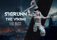 Sigrunn The Viking 1:10 Bust