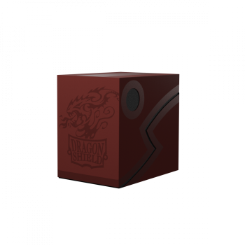 Dragon Shield Double Shell - Blood Red/Black